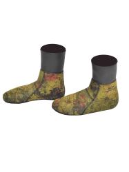 Носки Anatomic 5мм лайкра/открытая пора зеленый камуфляж